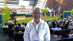 Evento donde el Presidente de la República firmó el compromiso entre el Gobierno de la República y el Tec para montar la Planta de Valor Agregado en la Sede Regional del Tec.