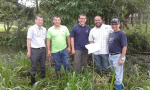 Día de Campo: Supervisión del sitio donde se construirá el edificio de docencia para Electrónica, Producción e Idiomas y Ciencias Sociales